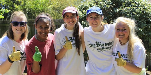 Texas A&M students go BIG on selfless service for The Big Event