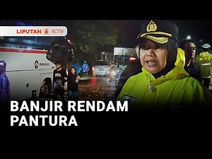 Hujan Deras Membuat Sungai Bodri Meluap, dan Mengakibatkan Jalur Pantura Terendam Banjir | Liputan 6