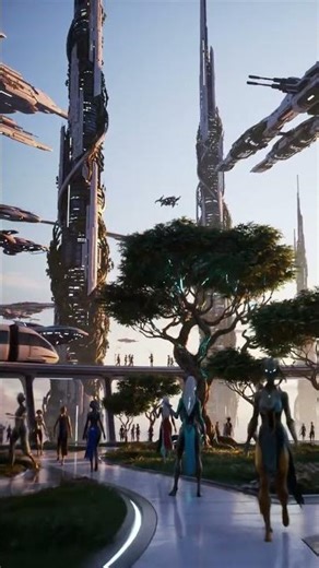 Inside the Alien City 🛸🌌