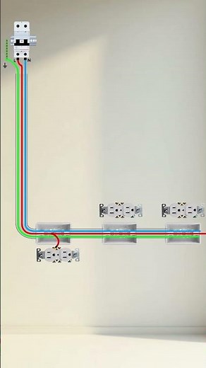 Cómo instalar 1 a 3 tomacorrientes fácil y rápido