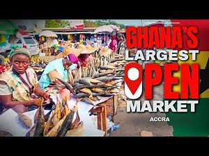 Ghana Market Tour in Accra | Discover Traditional African Foods & Culture