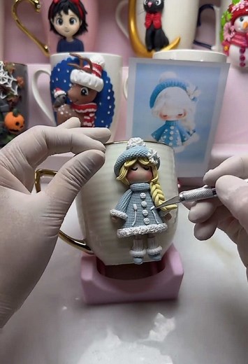 Creative Polymer Clay Tutorial for Unique Mugs