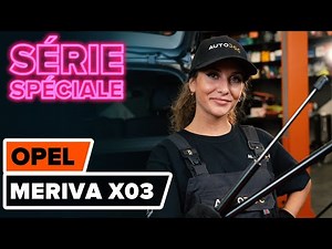 How to replace the trunk strut on OPEL MERIVA A [AUTODOC TUTORIAL]