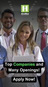 We have many healthcare job openings in top companies in Bengaluru. Apply now - https://hiremee.co.in/healthcare-jobs-in-bangalore #HireMee #opportunity #Bangalore #karnataka #india #bharat #healthcarejobs #healthcarejobsinbangalore #jobs #hiring #career #vacancies #jobsinbangalore #bangalorejobs #jobsearch #jobseekers #work #jobvacancy #Freshers #indiajobs #jobsinindia #itjobs #recruitment #jobvacanciesinbangalore #work #jobopportunity #jobseekersbangalore #hiringnow #students | HireMee