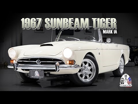 1967 Sunbeam Tiger Mark IA - Sunbeam Tiger Owners Club COA #1005