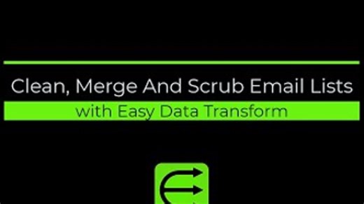 How to clean, merge and scrub email lists