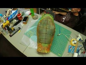 Halloween 25ft Prop Snake Build Timelapse