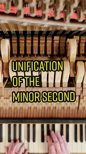 Listen to this wild 12 note incremental unification of the minor second. So satisfying! #musictheory #musictheorytiktok #microtones #microtonal #xenharmonics #music