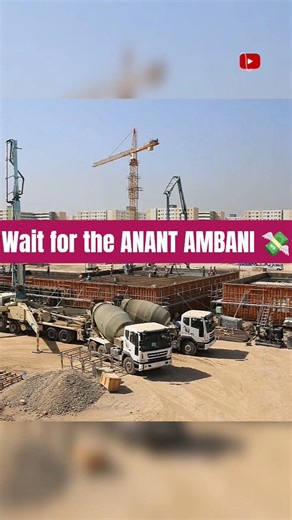 AMBANI's jamnagar Biggest Construction🏗️🤑 #ambani #construction #shorts #viral