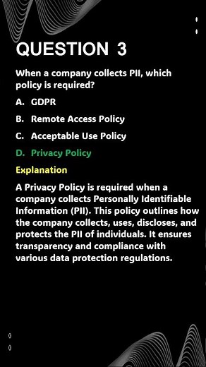 CC Quiz - Domain 3: Can you pass? 💻 #ISC2 #isc2cc #cybersecuritycertified