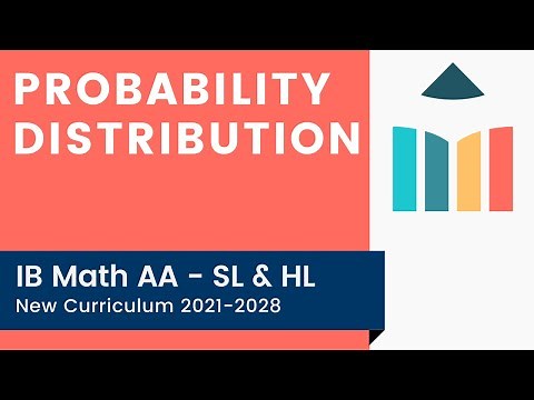 Probability Distribution [IB Math AA SL/HL]