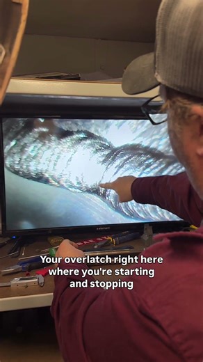 Inspecting Root I.D. With An Internal Bore Camera