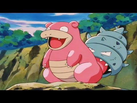 Slowpoke evolves into Slowbro