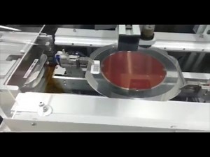 Microscope automatic loader for framed silicon wafers