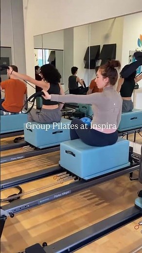 Group Pilates at Inspira 💙 Move Better, Feel Stronger | Brooklyn Pilates