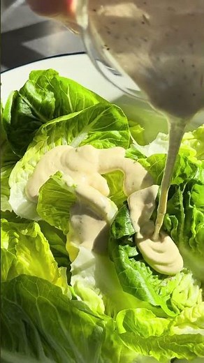 Little Gem Salad with Creamy Cacio e Pepe Dressing 🥗✨ | The Defined Dish
