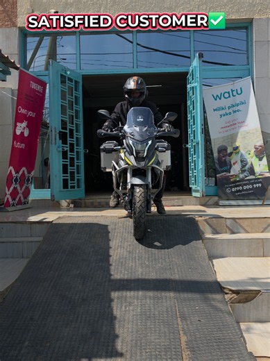 Satisfied Customer✅️ Dayun STS Adventure 300cc: Ksh; 350,000/=. We're located in Kahawa Wendani opp Kahawa Barracks Thika road. #motorcyclespareparts #captainmotorcycle #nduthigang #dayun #nduthiculturekenya