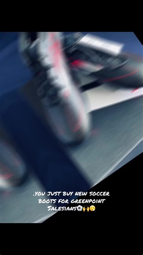 new soccer boots? ⚽️❤️