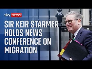 PM news conference on the latest net migration figures