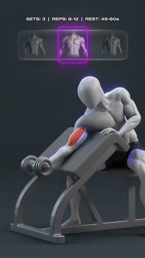 🔥 The Best Exercises for Massive Biceps #demic #fitness #workout #shorts #trending