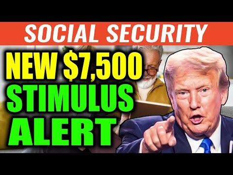 🚨 IRS $7,500 Stimulus for Social Security & SSDI – Two Payments Coming! Dates & Eligibility Revealed