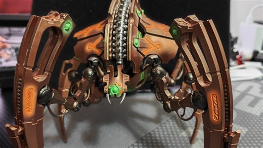 NEC冥工构造体战锤40k 太空死灵 Seraptek Heavy Construct with Synaptic全可动改造