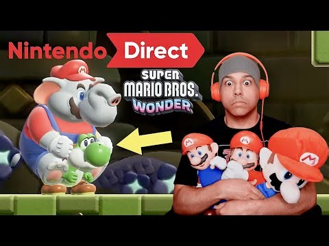 WHY DID THEY DO THIS TO YOSHI!? [Super Mario Bros. Wonder Direct 8.31.2023] [Reaction]