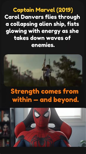 Captain Marvel (2019), Carol Danvers Fight Scene