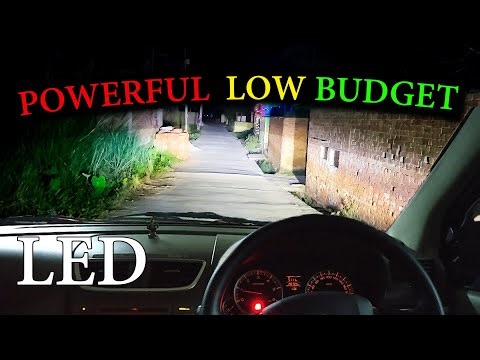 LUIHJG 300W H4 LED Bulb Full Review 🔥 | Bike Headlight Upgrade | Brightness & Focus Test |