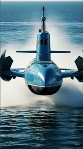 “A Submarine Turned Into a Flying Transport Jet?! #neomotion #transformer #aviation”