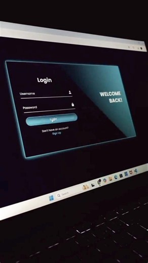 ✨ 2 Amazing Slider Login Forms Which one is your favorite? 👇💙 #coding #html #css #javascript