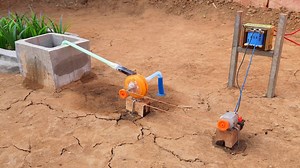 Crafting a Mini Water Pump with Transformer