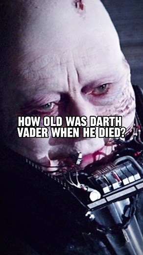 How Old Was Darth Vader When He Died?!🤔 | #StarWarsLore Explained #darthvader #anakinskywalker | Galactic Geek Empire