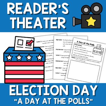 Election Day Readers Theater Script | Day at the Polls Skit | Reading Activity