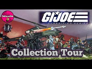 Epic GI Joe Classified Collection Tour 2025 - Displaying Haslab Dragonfly !!