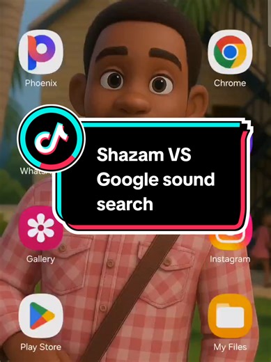 Shazam vs Google sound search. #tiktokkenya🇰🇪 #tiktoktanzania🇹🇿 #tiktokzanzibar