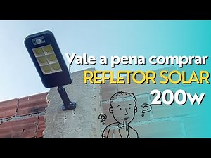 REFLETOR SOLAR 200W.