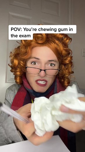 Barbara's Exam Dilemma: Spit It Out!