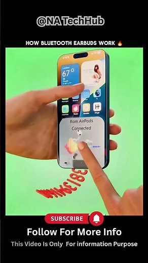 How Bluetooth earbuds actually work?