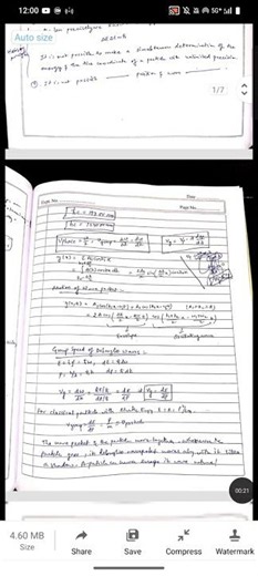 Quantum Mechanics Handwritten Notes 📚