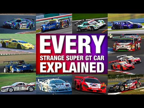 The Complete History of Unusual JGTC / Super GT Racecars