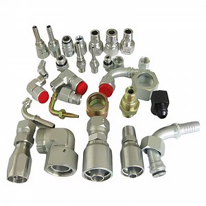 [Hot Item] High Pressure Hydraulic Male Threaded Hose Barb Pipe Nipple Hydraulic Hose Adapter Fittings