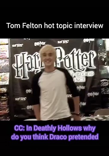 Tom Felton Discusses Draco Malfoy's Complex Character in Harry Potter Interview