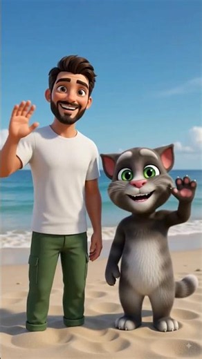Exploring Chantigadu Beach with Talking Tom: A Fun Adventure #talkingtom #chatstory