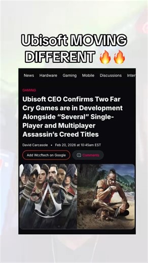 AC Unity 2.0 👀👀 #assassinscreed #ubisoft #gaming #farcry #gamingnews #newgame #fyp #ubisoftgames
