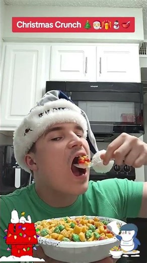 Trying the New Christmas Captain Crunch 🎄🎅⛄️🎁(Food Review #162)