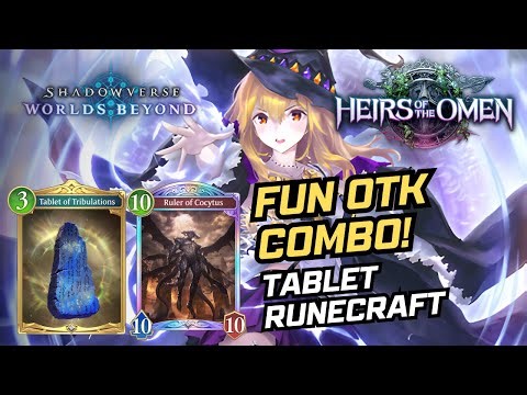 INSANE RUNECRAFT OTK COMBO? – Shadowverse Worlds Beyond