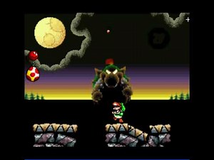 Yoshi vs Baby Bowser