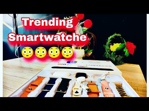 I20 ultra max suit Smart watch unboxing
