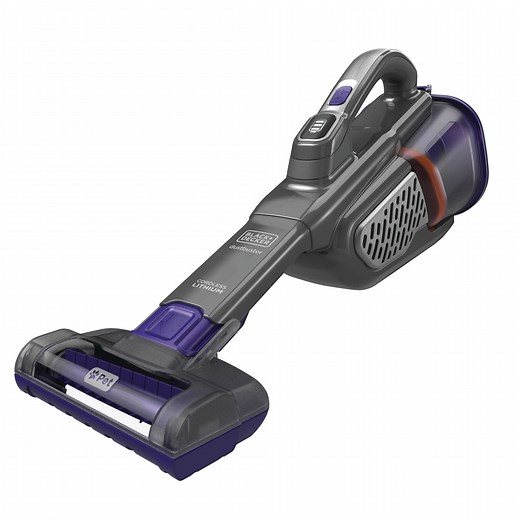 BLACK DECKER dustbuster furbuster AdvanceClean Cordless Pet Handheld Vacuum, HHVK515JP07